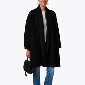 Eileen Fisher Wool Knee-Length Cardigan